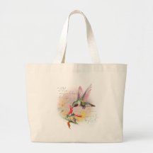 Hummingbird - Small things are the most beautiful. Bags