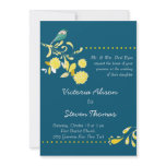 Hummingbird Wedding Invitation
