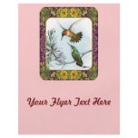 Hummingbirds and Flowers #2 Flyer