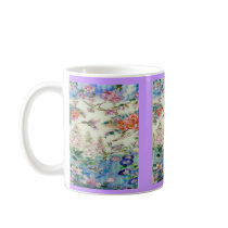 Hummingbirds and flowers stained glass WOW Mugs