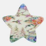 HUMMINGBIRDS and FLOWERS Stickers