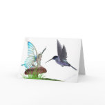 Hummingbirds Card