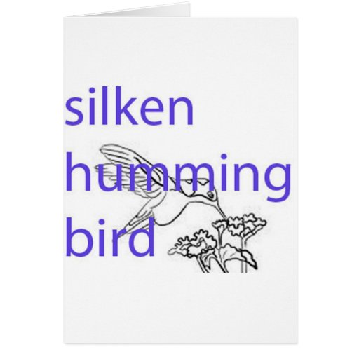 Hummingbirds Greeting Card