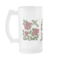 Hummingbirds with flowers mugs
