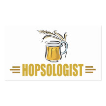 Humorous Beer, Hops Business Card