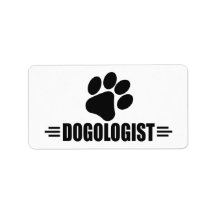 Humorous Dog Lover Personalized Address Label