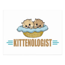 Humorous Kitten Lover Post Cards