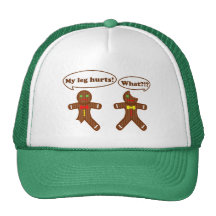 Humour de pain d'épice casquette de camionneur