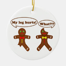 Humour de pain d'épice décorations de noël