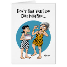 Humourous 52nd Birthday Card