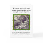Humourous Angel-Shepherd Theme Christmas Card