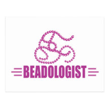 Humourous Beading Postcard