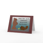 Humourous Bear Birthday