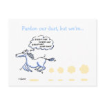 Humourous Business Moving Announcement Postcard
