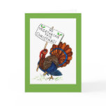 Humourous Christmas Turkey Greeting Card
