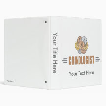 Humourous Coin Collector 3 Ring Binders