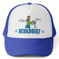 Humourous Cross Country Skiing Guy