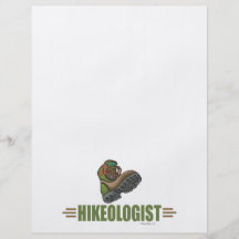 Humourous Hiking Flyer