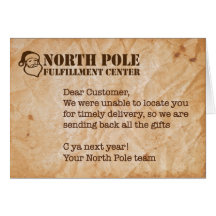 Humourous Holiday Card