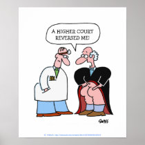 Humourous Law Office Poster