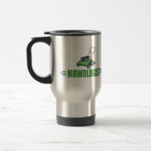 Humourous Lawn Mowing Mug