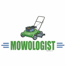 Humourous Lawn Mowing Photo Cutouts