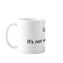 Humourous office mug