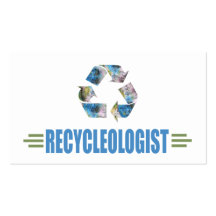 Humourous Recycling Business Card