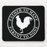 Humourous Rooster Seal Mousepad