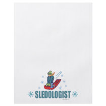 Humourous Snow Sledding