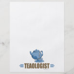 Humourous Tea Flyer Design