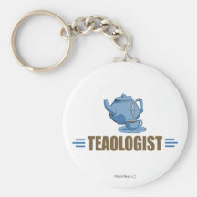 Humourous Tea Key Chain