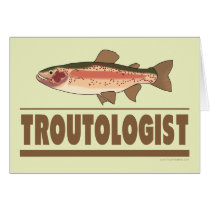 Humourous Trout Cards