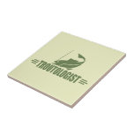 Humourous Trout Fishing Ceramic Tile