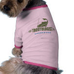 Humourous Trout Fishing pet clothing