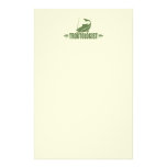 Humourous Trout Fishing Stationery Paper
