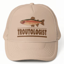 Humourous Trout Trucker Hat