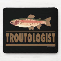 Humourous Trout Mousepads