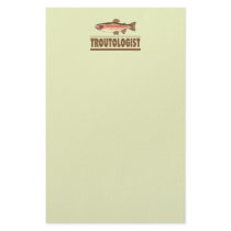 Humourous Trout Stationery Design