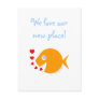 Humourous We Moved Postcards Template