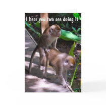 Humourous Wedding Best Wishes for a Special Couple Card