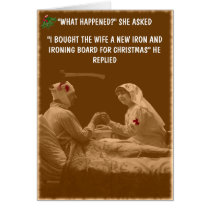 Humourous wife Christmas cards