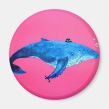 humpback whale magnet
