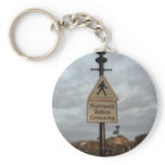 Humped Zebra Crossing Key Chain