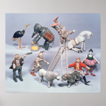 Humpty Dumpty Circus acrobats and menagerie Posters