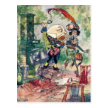 Humpty Dumpty in Wonderland Postcard