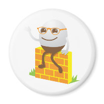 Humpty Dumpty Refrigerator Magnet