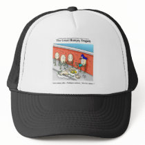 Humpty Dumpty Police Investigation Funny Gifts Mesh Hats