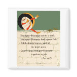 Humpty Dumpty Rhyme Fridge Magnets