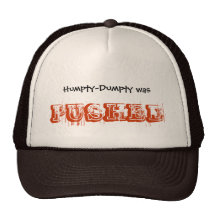 Humpty-Dumpty was PUSHED Mesh Hats